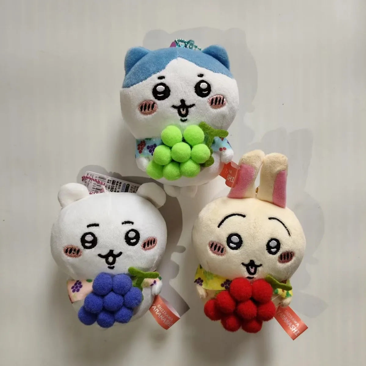 Chiikawa Yamagata Region Grape Gii Hachiware Usachi Doll Pendant Plush Toys Bag Pendant Decoration Friends Gift Chiikawa Yamagata Region Grape Gii Hachiware Usachi Doll Pendant Plush Toys Bag Pendant Decoration Friends Gift